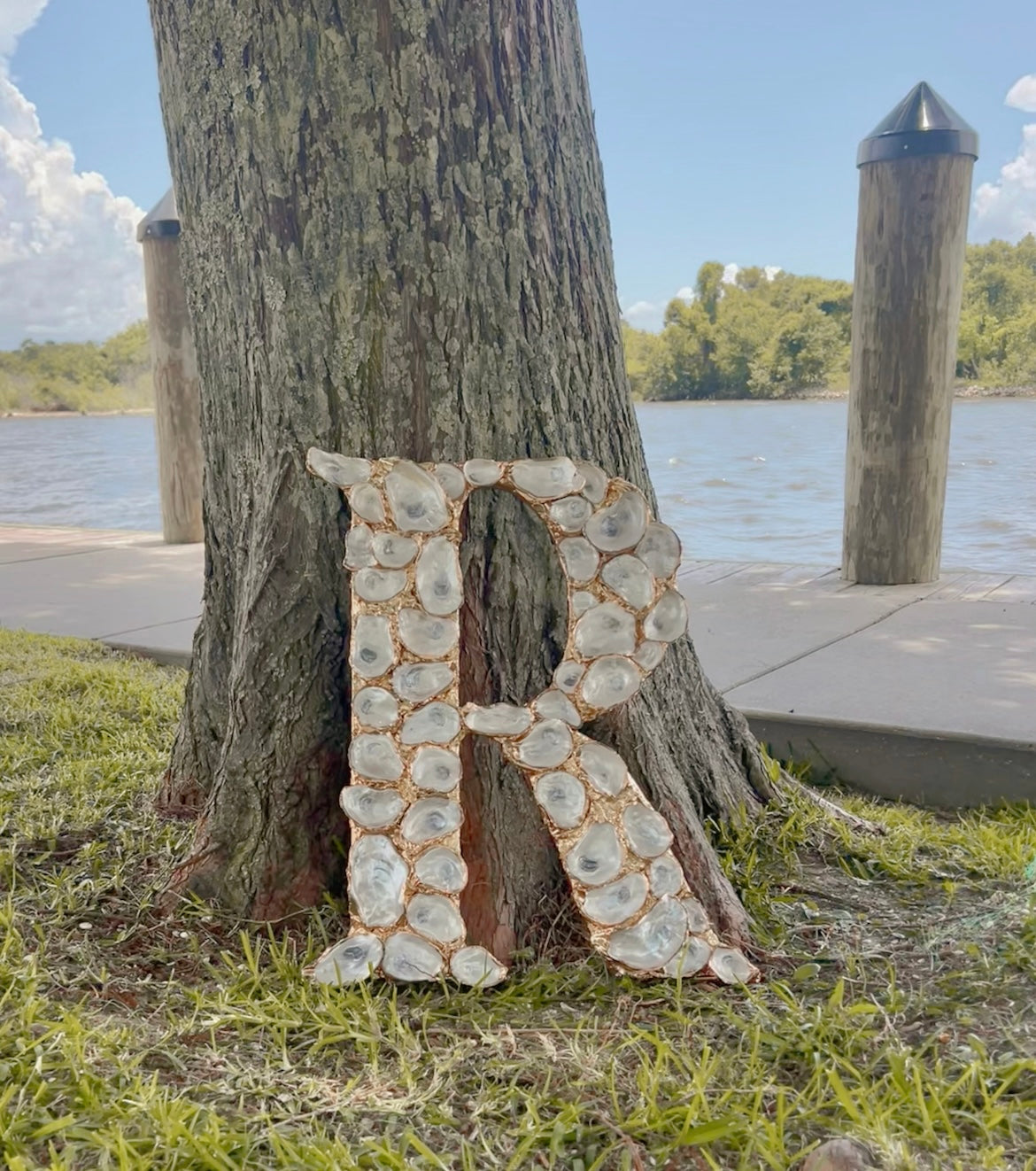 Large oyster letter