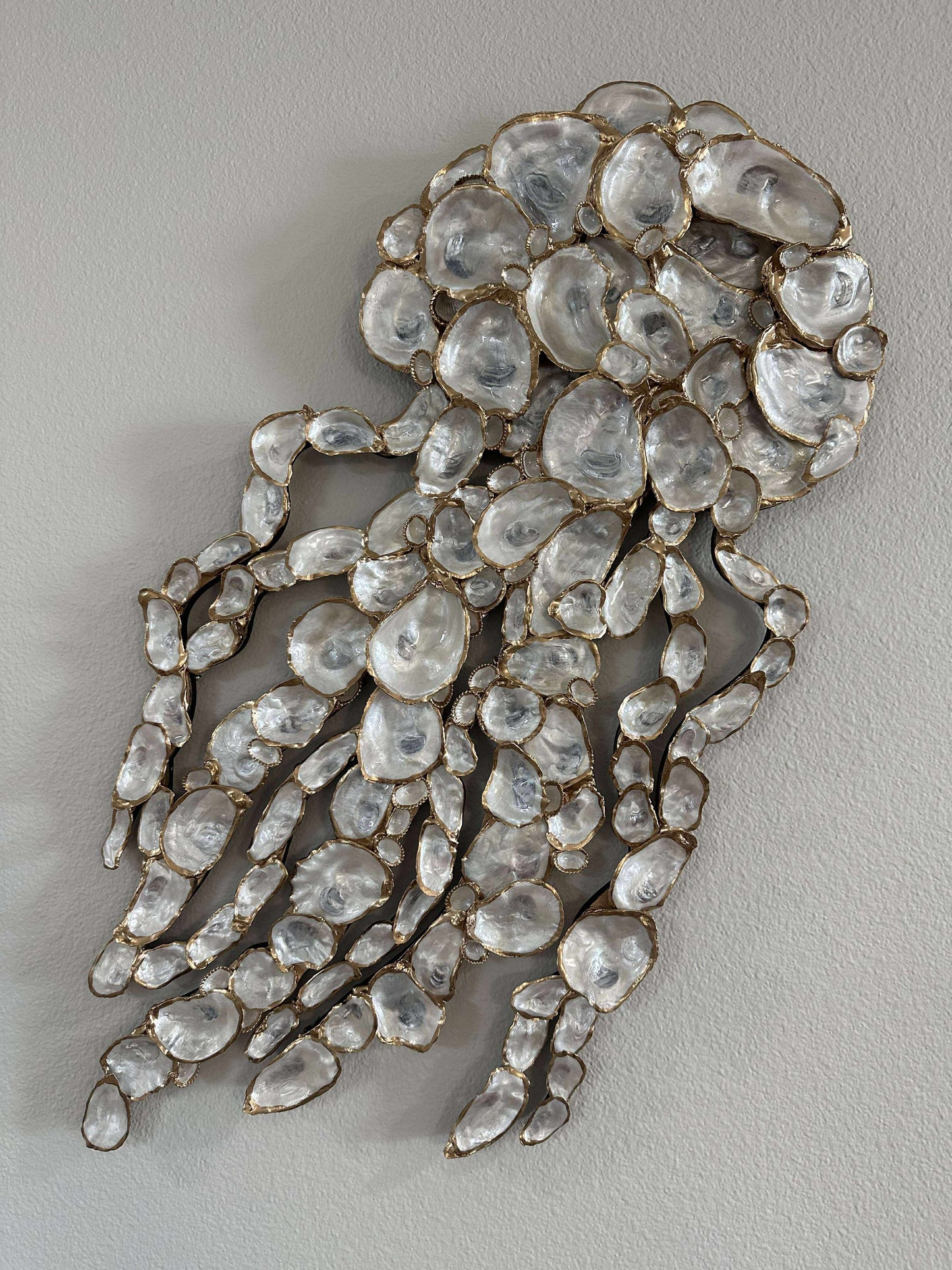 Oyster shell jellyfish