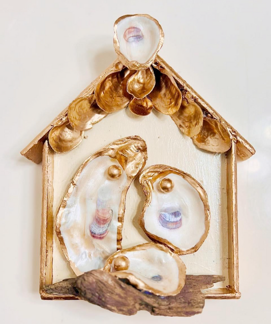 Oyster Nativity Scene